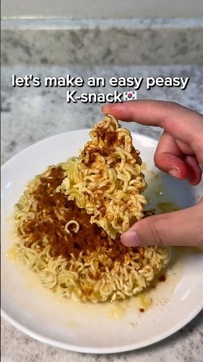 easy to make korean snack!