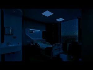 Hospital Ambience Medical Checkup on a Rainy Night | Vitals Check, Medical Tools, Relaxation, ASMR