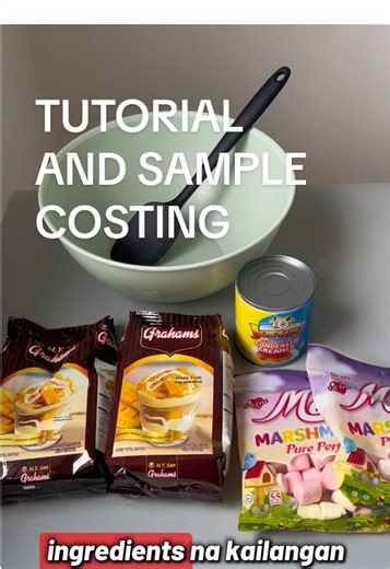 Replying to @fern♡فِرْنَالِي tutorial and sample costing ng graham balls #grahamballs #negosyorecipe #negosyoideas