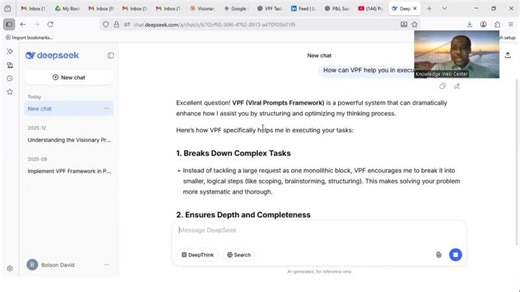 LLMs Leverage Visionary Prompt Framework for Enhanced AI Decision-Support Systems | David King Boison posted on the topic | LinkedIn