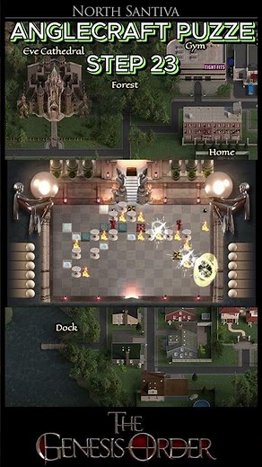 the genesis order - anglecraft puzzle step 23 #Shorts #YouTubeShorts