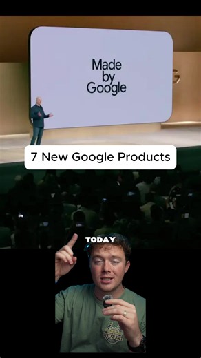 Google Just Launched 7 NEW Products 🤯 Wait Until the End for the Craziest One #Google #Pixel11 #MadeByGoogle #Tech #fyp