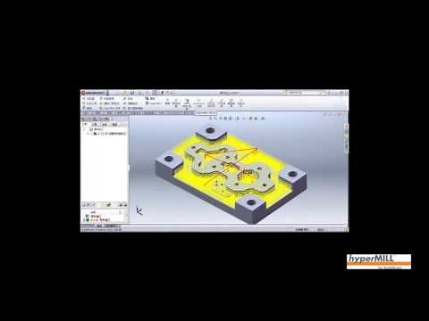 hyperMILL for solidworks加工流程