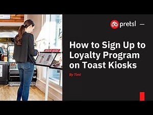 How to Sign up to a Restaurant's Loyalty Program on a Toast Kiosk