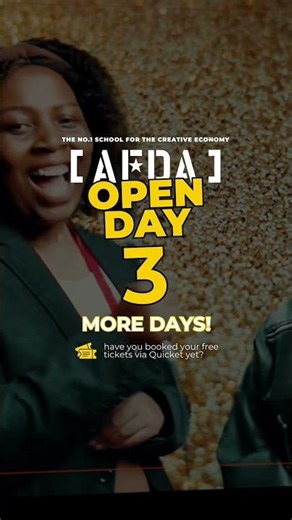 🚀 AFDA OPEN DAY | Saturday, 14 March