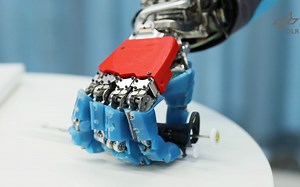 Humanoid robot David shows in-hand manipulation skills