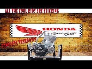 CR250 Engine Teardown! | How to Disassemble CR 250 Engine | Engine Rebuild | Vapor Blasting