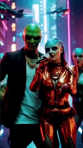 Gangsta Alien Ai Music Video #alien #alienmusic #gangstaAlienAiMusic #youtubecreateapp #veoai