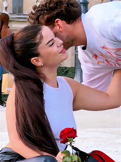 Giving a Rose to a Beautiful Girl: A Romantic Gesture