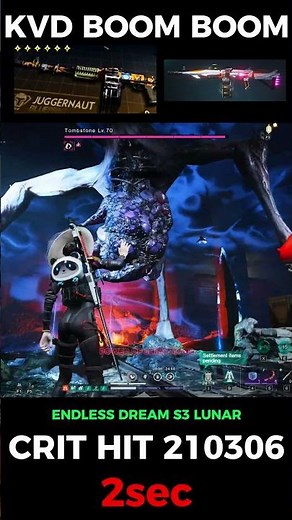 ONCE HUMAN POWER OF NEW SHINY MODS NIGHTMARE 2sec KVD BOOM BOOM CRIT HIT 210K🥶#oncehuman
