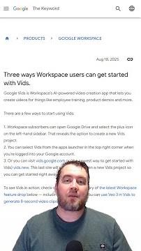 Google Vids: A Game-Changer for Small Business Video Production 🎥💼