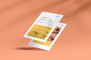 Flyer Mockup, a Books & Magazine Mockup by Mockup Supper