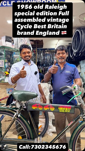 4.4K views · 4.1K reactions | 1956 old Raleigh special edition Full...