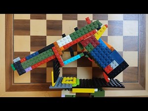 TUTORIAL "on a no technic" LEGO GUN (system only)