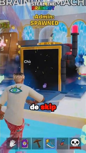 Steal the Brainrot's new abuse admin code HEAVEN