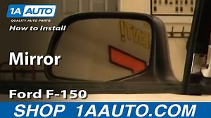 How To Replace Side Rear View Mirror 1992-96 Ford F-150