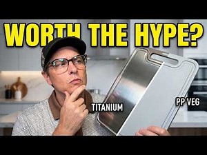 I Tested The Titanium Cutting Board Everyone's Talking About