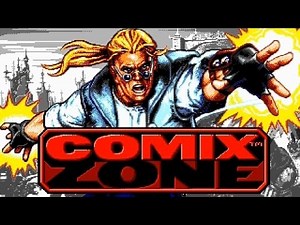 Comix Zone Walkthrough/Gameplay [Sega Genesis] HD 1080p 60fps