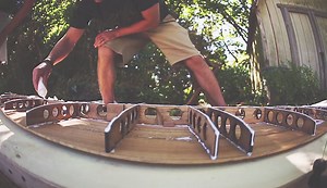 The Most Beautiful Surfboard Made Entirely from Scrap Wood | The Inertia