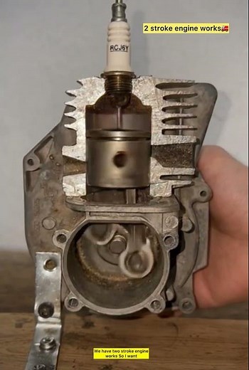 2-stroke engine works