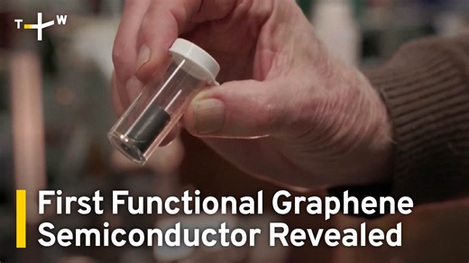 1.7K views · 126 reactions | The end of silicon chips? Scientists reveal the first semiconductor made out of graphene, a potentially revolutionary breakthrough. | TaiwanPlus News | Facebook