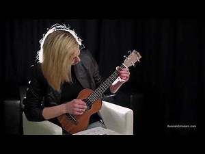 Pretty girl 100 mm Smoking and play the Guitar 😊