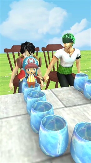 Scary Teacher Funny Moments Luffy vs Zoro #scaryteacher3d #luffy #huggywuggy