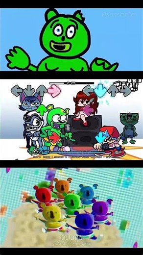 [FNF] Gummy Bear but Dog cover - FNF mod #fnf #gummybear