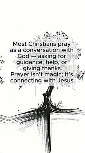 Why do Christians pray all the time? | Christian Life #christianshorts #faith #followjesus