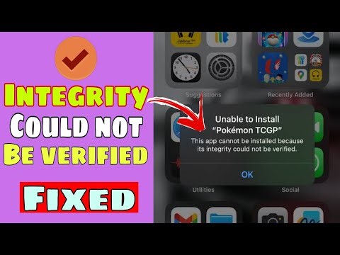 Fix This App Cannot Be Installed Because Its Integrity Could Not Be Verified iOS 😱| Unable To Instal