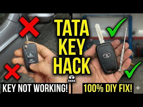 Tata Key Not Working? Complete DIY Repair Guide #carkeys