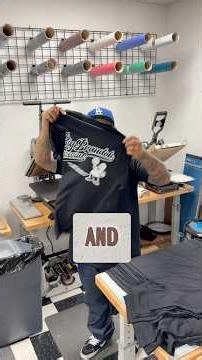 How to print t-shirts with a heat press #smallbusiness #clothingbrand #diy #heatpress #tutorial