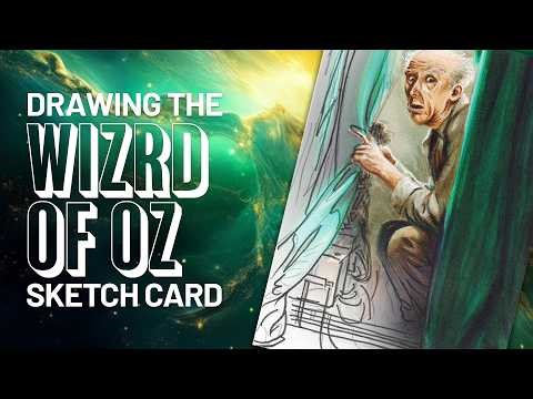 Drawing the "Hidden" Wizard | Double-Sized Easter Egg