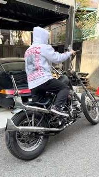 チョッパーはホレバだヨ #chopper #harleydavidson #knucklehead #automobile #ナックルヘッド