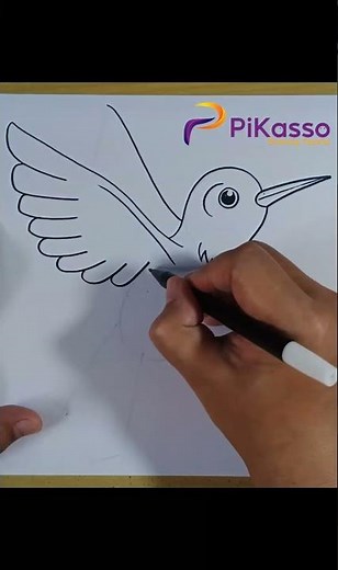 Fun and Easy Hummingbird Drawing Tutorial