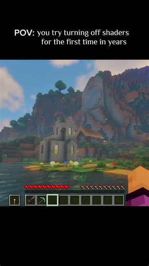 Shaders are life ❤ #minecraft #minecraftmods #minecraftshaders #fyp #explorepage #foryou #memes