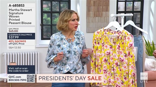 You are watching Martha Stewart Signature - Fashion on QVC2®. Shop the show, here: https://qvc.co/shopqvc2february2026 | QVC Live