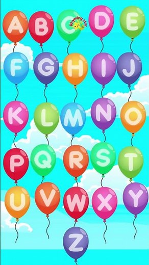 Balloon ABC Song | Colorful Alphabet For Toddlers #kidssong #nurseryrhyme