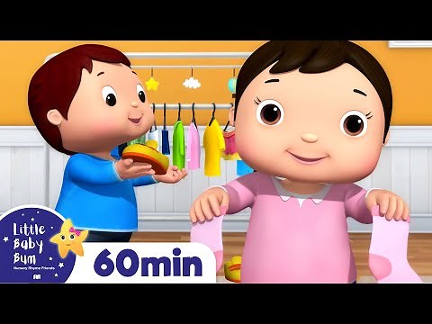 Getting Dressed +More Nursery Rhymes and Kids Songs | Little Baby Bum