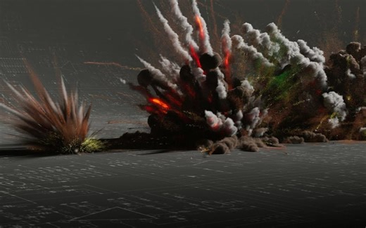 【搬运】 审美积累 | 爆炸特效分解