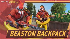 🤩 Let's take a look at this new red tier Beaston Backpack 🤩 👉 You can get free this backpack when top-up 🔥 Do not hesitate to own it #FreeFire #FreeFirePakistan | Garena Free Fire