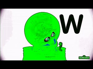 Sesame Street Alphabet W is for Worm Sparta Pitch Effects Sponsored By Gamavision Csupo Effects