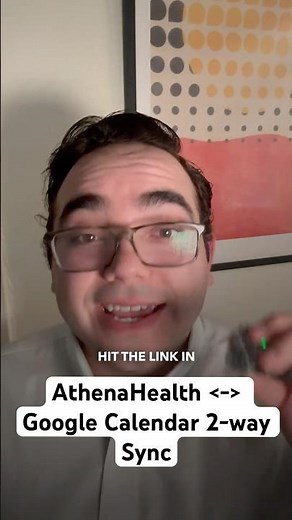 Why athenaHealth and Google Calendar Don't Sync — And How to Fix It