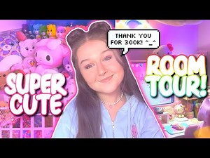 CALLMEHHALEY’S ROOM TOUR! | Pastel & Kawaii Aesthetic Room 💕 | 300k CELEBRATION! Thank you so much!