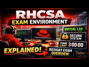 RHCSA Exam Environment Explained | RedHat Exam Environment Full Overview (EX200)
