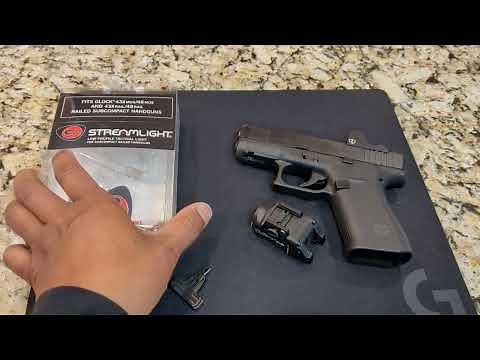 Streamlight TLR-7 sub open boxing & Install on Glock 43x MOS