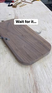 151K views · 530 reactions | Turning walnut into a work of art! ✨Create a gorgeous DIY serving board with brass inlay using simple tools.⚒️. #DIYWoodworking #BrassInlay #WoodworkingMagic #diygifts #woodworking #cuttingboard #asmr #woodworkingasmr | The DIY Life with Anika | Facebook