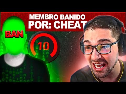 Amassei um LV 10 FACEIT BANIDO na GC por CHEAT (joga com FAMOSOS)