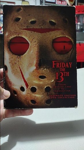 Friday the 13th Ultimate Edition DVD Collection unboxing horror Halloween #movie #film #media