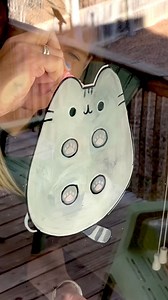 227K views · 91 reactions | Ok but how many times did I have to open the door for the dog while I drew #pusheencat on the door?  Using Loddie Doddie chalk markers. #pusheen #chalkmarkers #chalkart | Lettering by Karen | Facebook